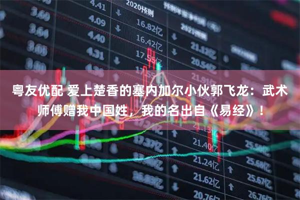 粤友优配 爱上楚香的塞内加尔小伙郭飞龙：武术师傅赠我中国姓，我的名出自《易经》！