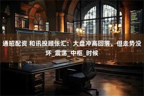 通昭配资 和讯投顾张汇：大盘冲高回落，但走势没坏_震荡_中枢_时候